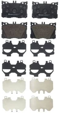 Brake pads front, Top Quality P50139 - image 3