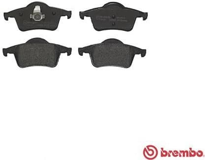 Brake pads rear, Top Quality P86014 - image 4