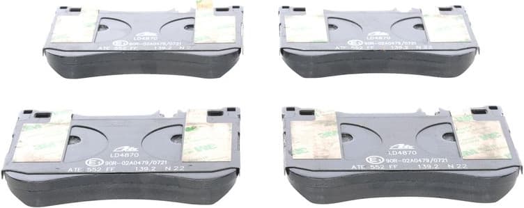 Brake Pad Set, disc brake ATE Ceramic 13.0470-4870.2 - image 2