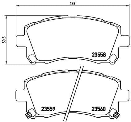 Brake Pad Set, disc brake PRIME LINE P78010 - image 3