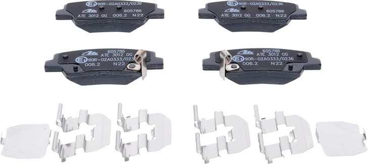 Brake Pad Set, disc brake 13.0460-5786.2 - image 3