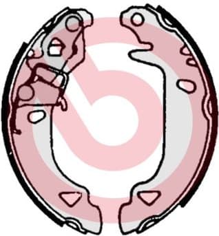 Brake Shoe Set ESSENTIAL LINE S23547 - image 3