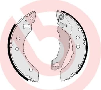 Brake Shoe Set ESSENTIAL LINE S24536 - image 3