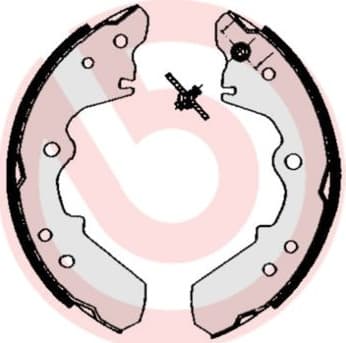 Brake Shoe Set ESSENTIAL LINE S34503 - image 3