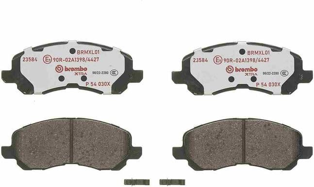 Brake Pad Set, disc brake XTRA LINE P54030X - image 4