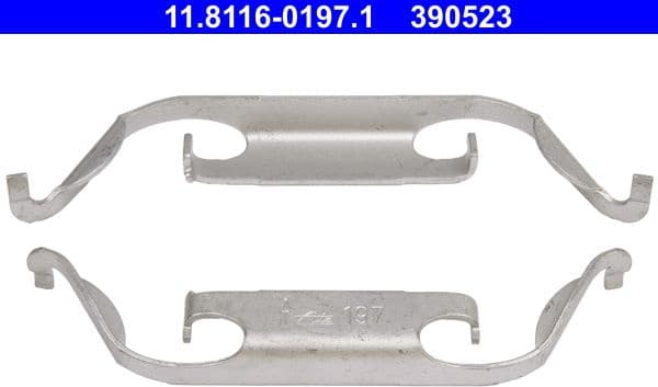 Spring, brake caliper 11.8116-0197.1 - image 3