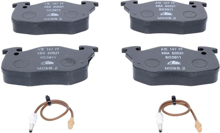 Brake Pad Set, disc brake 13.0460-3911.2 - image 3