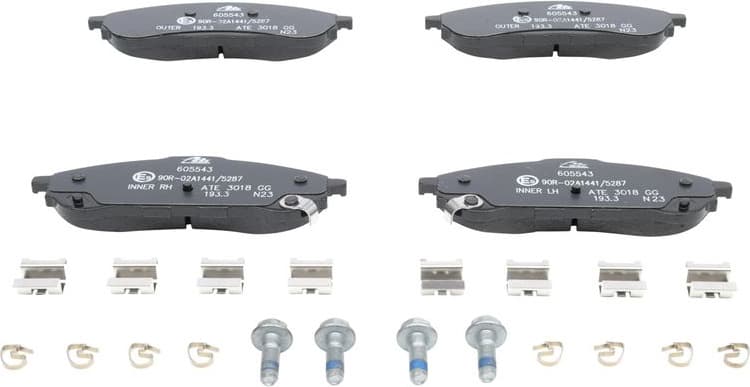 Brake Pad Set, disc brake 13.0460-5543.2 - image 2