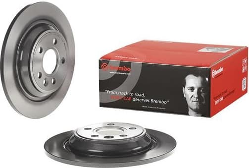 Brake discs kit rear, (2pcs), Top Quality 08.A537.11 - image 4