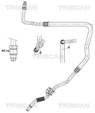 Hydraulic Hose, steering 8516 28016