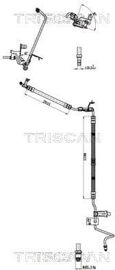 Hydraulic Hose, steering 8516 28017