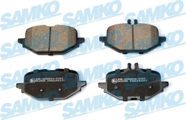 Brake Pad Set, disc brake 5SP2371