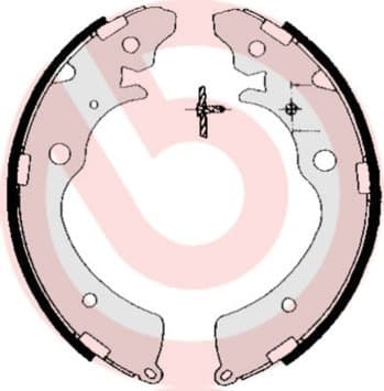 Brake Shoe Set ESSENTIAL LINE S28507 - image 3