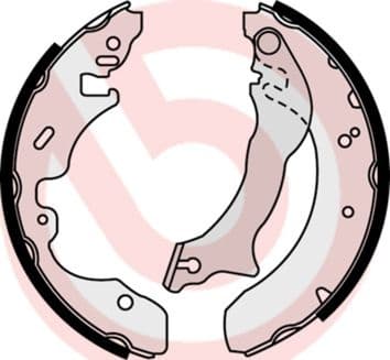 Brake Shoe Set ESSENTIAL LINE S24535 - image 3