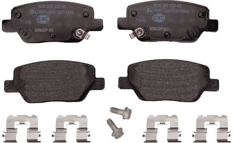 Brake Pad Set, disc brake 8DB 355 025-861