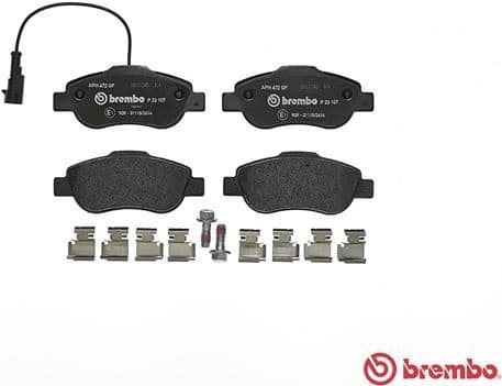 Brake Pad Set, disc brake PRIME LINE P23107 - image 3