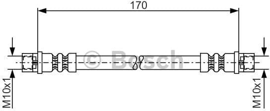 Brake Hose 1987476010 - image 2
