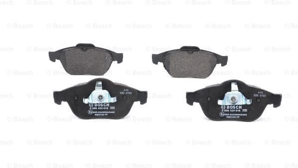 Brake Pad Set, disc brake 0986424616