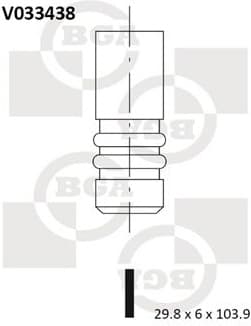 Valve exhaust V033438 - image 2