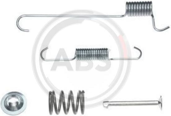 Accessory Kit, parking brake shoes 0848Q