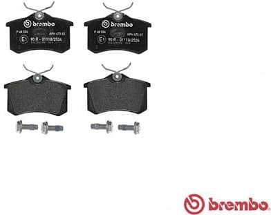 Brake Pad Set, disc brake PRIME LINE P68024 - image 2