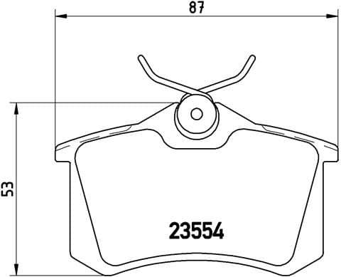 Brake Pad Set, disc brake PRIME LINE P85017