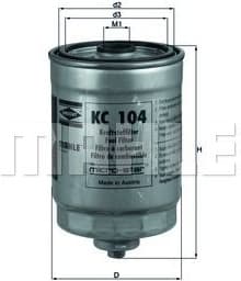 Filter diesel fuel KC104 - image 2