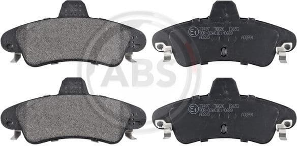 Brake Pad Set, disc brake 37497