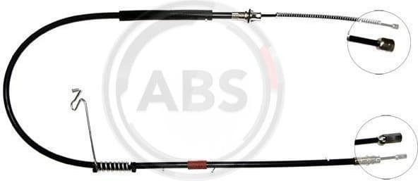 Cable Pull, parking brake K17878