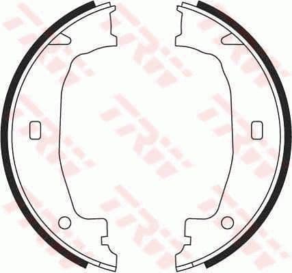 Brake shoes handbrake, Top Quality GS8432