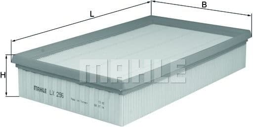 Filter air LX296 - image 2