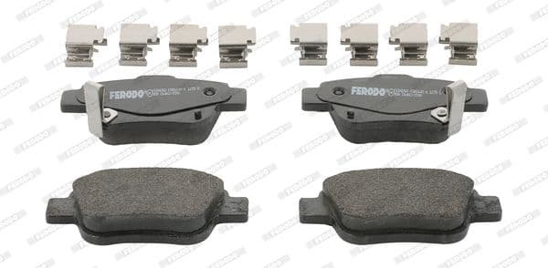 Brake pads rear, Top Quality FDB1649 - image 2