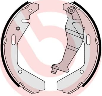 Brake Shoe Set ESSENTIAL LINE S79502 - image 3