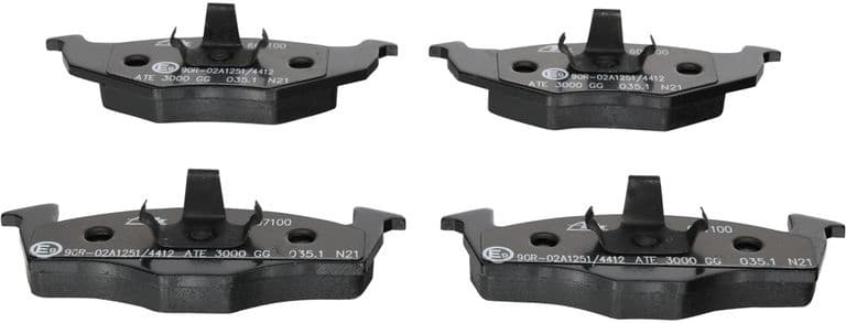 Brake Pad Set, disc brake 13.0460-7100.2 - image 3