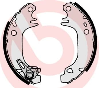 Brake Shoe Set ESSENTIAL LINE S61513 - image 3
