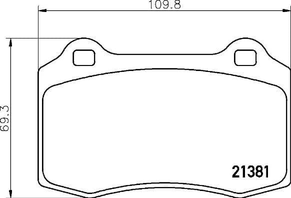 Brake Pad Set, disc brake XTRA LINE P36020X - image 3