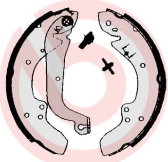 Brake Shoe Set ESSENTIAL LINE S23504 - image 3