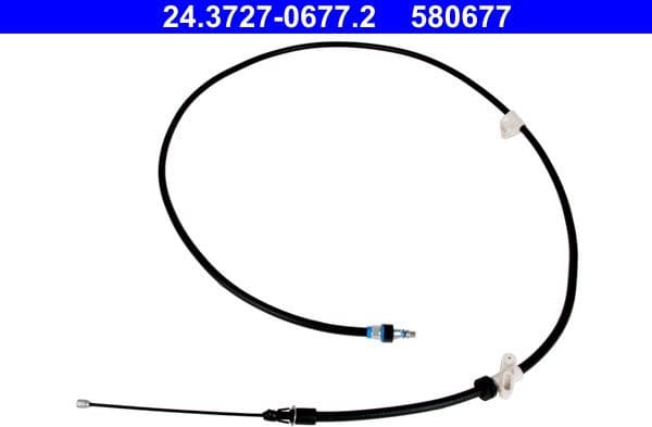 Cable Pull, parking brake 24.3727-0677.2 - image 4