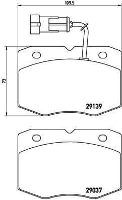 Brake Pad Set, disc brake PRIME LINE PA6019 - image 3