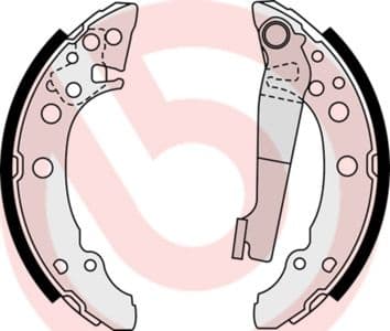 Brake Shoe Set ESSENTIAL LINE S85535 - image 3