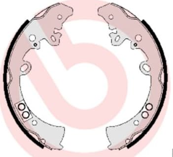 Brake Shoe Set ESSENTIAL LINE S83550 - image 3