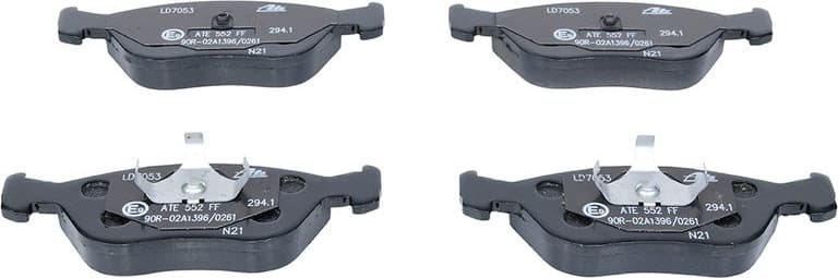 Brake Pad Set, disc brake ATE Ceramic 13.0470-7053.2 - image 3