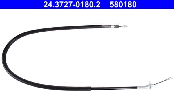 Cable Pull, parking brake 24.3727-0180.2 - image 3