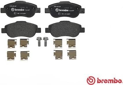 Brake Pad Set, disc brake PRIME LINE P23097 - image 4
