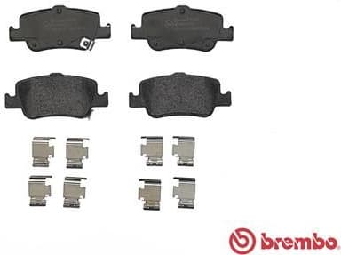 Brake pads rear, Top Quality P83080 - image 4