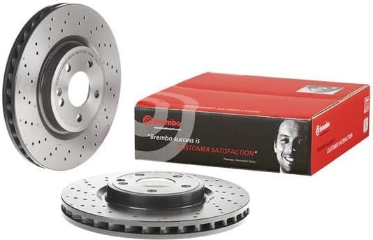 Brake disc, 1pcs FRONT, Top Quality 09.B807.51 - image 4