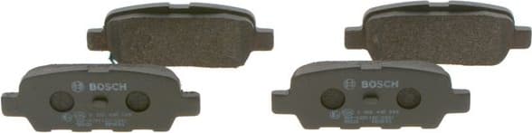 Brake Pad Set, disc brake 0986495089