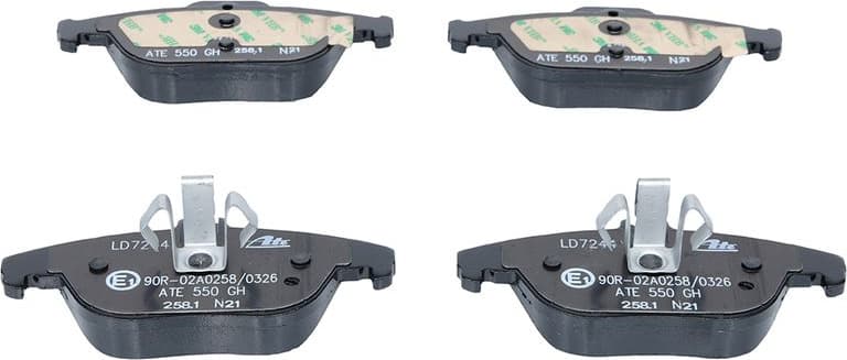 Brake Pad Set, disc brake ATE Ceramic 13.0470-7244.2 - image 3