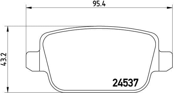 Brake Pad Set, disc brake PRIME LINE P44017 - image 3