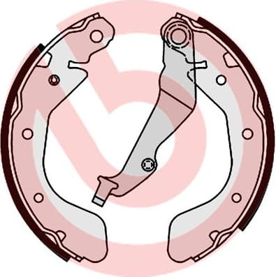 Brake Shoe Set ESSENTIAL LINE S10514 - image 3